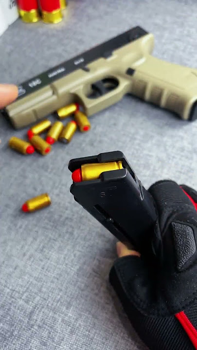 GLOCK Blowback Pistol Toy Gun Shell Ejecting#shorts