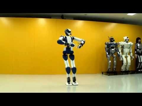 [HD]Robot Walking Like Your Girlfriend - HRP 4 Humanoid Robot