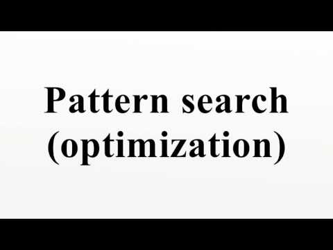 Pattern search (optimization)