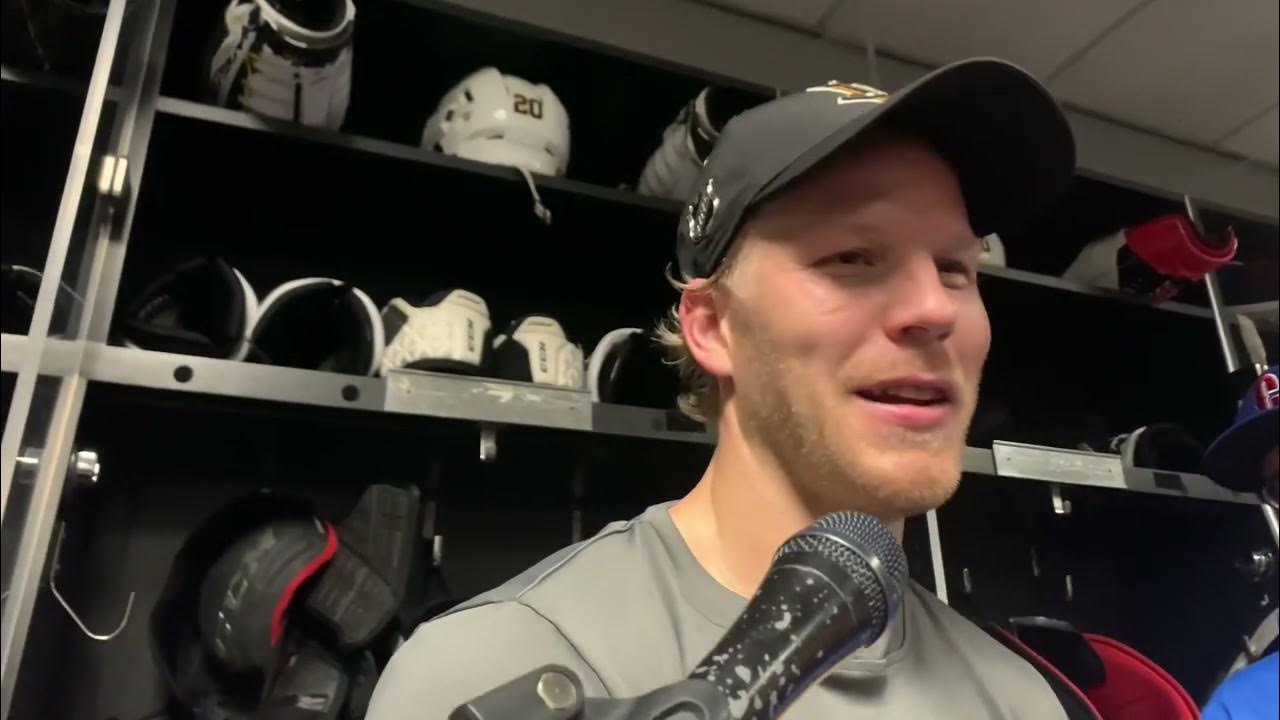 Lars Eller talks about sweeping California trip, shorthanded goal vs