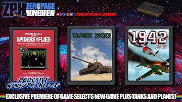 Spiders and Flies (Exclusive World Premiere), Tanks 2022, 1942 (Update): Atari 2600 Homebrew