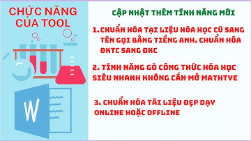 Công cụ chuẩn hóa word biên soạn đề trắc nghiệm môn hóa V02