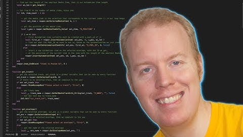 Learning to script in Reaper - From Absolute Beginner to GUI-based Sidechaining Script