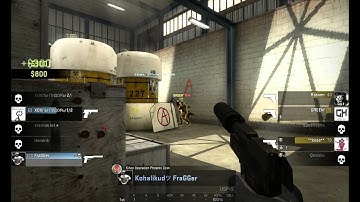 CS:GO PISTOL ROUND ACE - DE_NUKE #Fragger