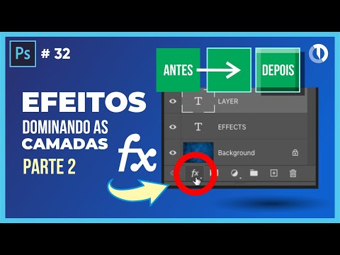 Como aplicar efeitos nas camadas do Photoshop de modo fácil