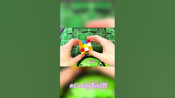 Timer why did you do that??? 🤯(ASMR) #shorts #rubikscube #cubing