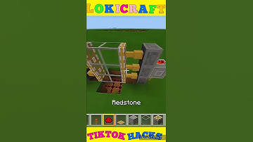 Lokicraft - How to make Automatic Door. #shorts