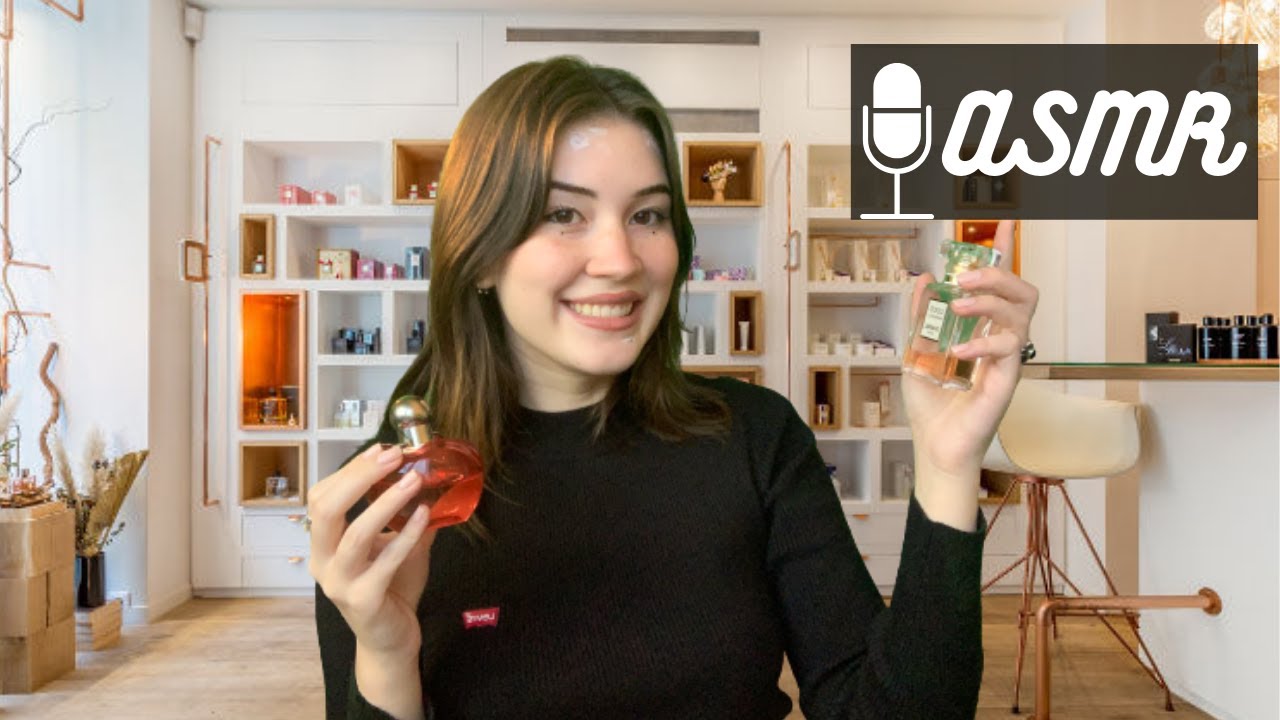 ASMR FR RP - La stagiaire te vend un parfum