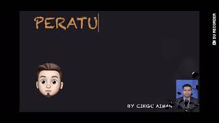 Sains Tahun 1 : Unit 2 - Peraturan Bilik Sains