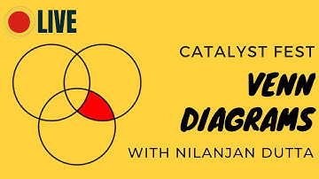The CATalyst Fest|Venn Diagrams| Live on Unacademy CATalyst for CAT 2020 By 100 %iler Nilanjan Dutta