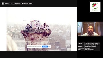 Constructing Personal Archives 2020 | Amandeep Sandhu | Open Dialogue 1