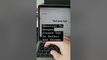 Reopen closed Tab in Safari or Chrome. Mac shortcuts. Useful tips for MacBook.