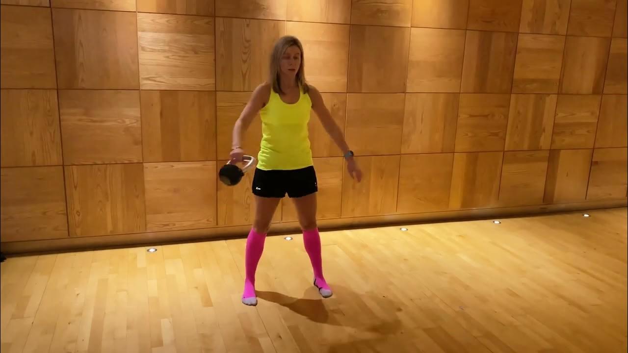 Kettlebell slingshot to fig of 8 YouTube