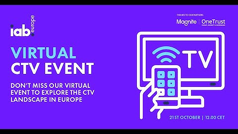 Virtual CTV Event - H2 2021