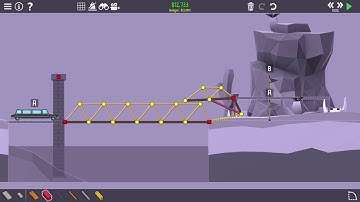 Poly Bridge 2 | 4-04 Trap Door