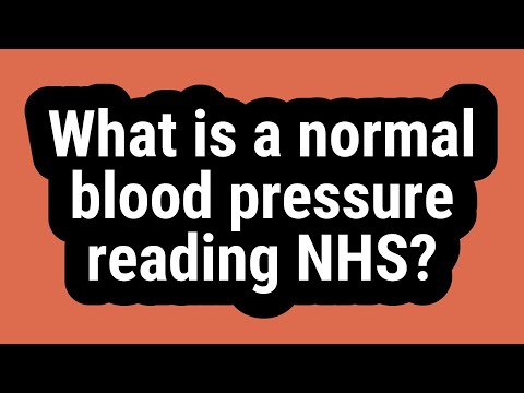 Nhs Blood Pressure Readings Chart