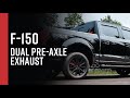 2015-2020 FORD F-150 5.0L, 3.5L and 2.7L // MBRP 3” Cat-Back, Dual Pre-Axle Exit Exhaust Overview