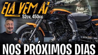 Ela vem ai nos próximos dias, NOVA ELIMINATOR 450 bate na PORTA