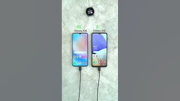 Samsung Galaxy A34 vs Galaxy A32 oplaadtest🪫🔋