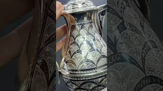 Серебряный кувшин для ионизации воды серебром, ручной работы «Весенний»