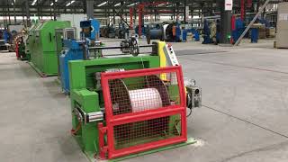 Horizontal double head wrapping machine/Horizontal double layer taping machine