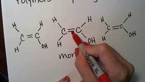 132 - Alkenes to make polymers