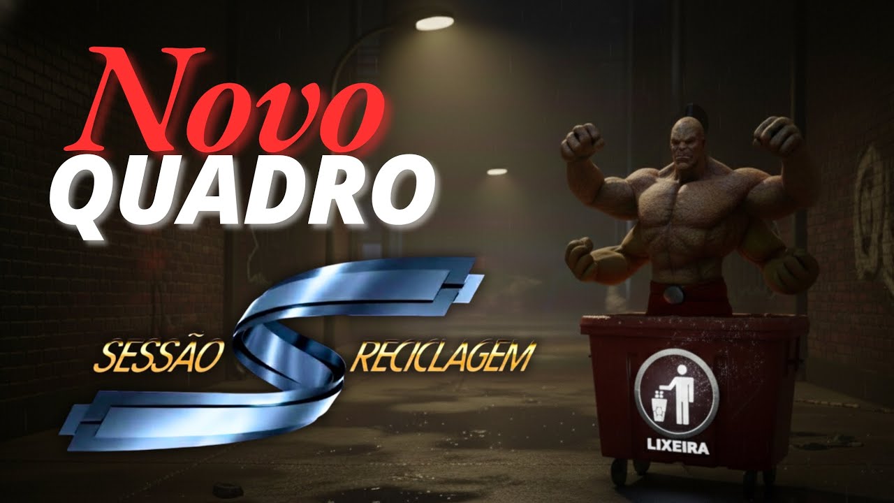SESSÃO RECICLAGEM MK MOBILE ♻️ tornando personagem LIXO / ÚTIL
