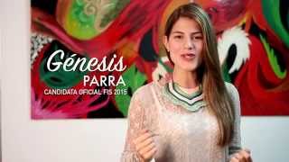 CANDIDATA OFICIAL DE LA FERIA DEL SOL 2015, GENESIS PARRA