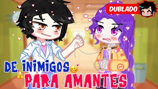 De INIMIGOS para AMANTES | K-POP DEMON HUNTERS [DUBLADO] | Mini Filme | Gacha Club