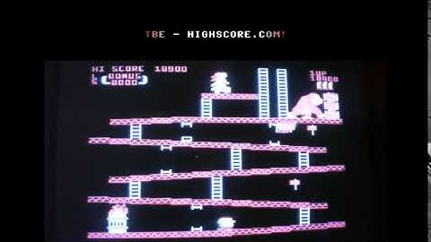 [TBE] Donkey Kong: Hammer Start - Atari 8-Bit emulated - HIGHSCORE.COM