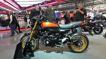 The 2026 Classic KAWASAKI motorcycle collection at EICMA