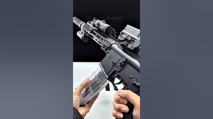 Carbon Fiber F4+Smoke Silencer.What age do you think would need this? #toys #gelblasters #airsoft