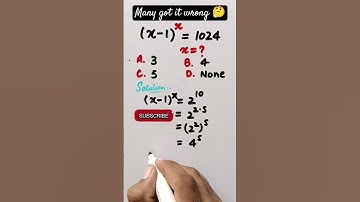 Many got it wrong 🤔#maths #mathtricks#olympiadmathematics#viralmaths#viralmathshorts#matholympiad