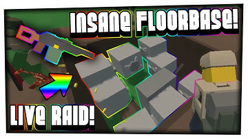 HOLY LOOT! INSANE FLOORBASE RAID VANILLA - Unturned Vanilla Base Raid