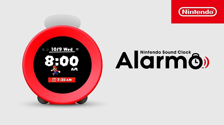 Nintendo Sound Clock Alarmo – Announcement Trailer - Latest Update & Release Date