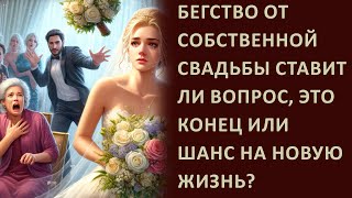 Истории из жизни. Бегство от собственной свадьбы ставит ли вопрос, это конец или шанс на новую жизнь