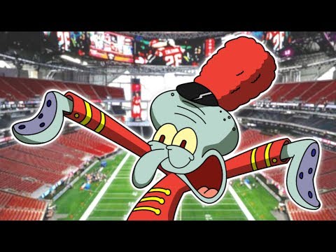 Squidward is Officially Appearing at the Super Bowl