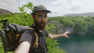 Shooting 4x5 Film in an Incredible Old Slate Quarry