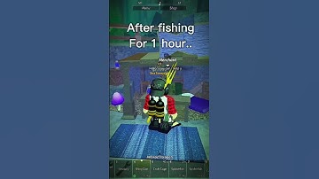 Thumbnail of Fishing for One Hour At The Depths! #roblox #fisch #fyp #viral