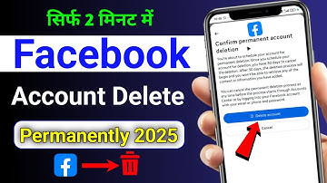 How To Delete Facebook Account Permanently | Facebook Account Delete Kaise Kare | fb id delete 