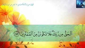 سورة الفاتحة ومن ما تيسر من سورة البقرة للقارئ سليم بهنان يريح القلب HD