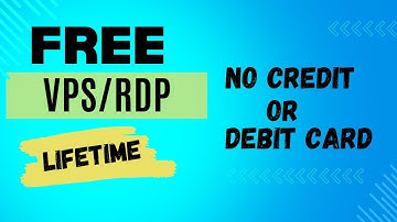 How to Create RDP for Lifetime 2023 |  Get Free RDP / VPS Server | The Success Training
