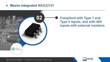 Maxim Integrated MAX22191 Digital Isolator — New Product Brief | Mouser Electronics