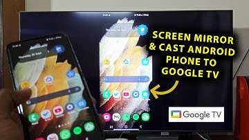 How To Screen Mirror & Cast Android Phone To Google TV | Connect Wirelessly In Seconds