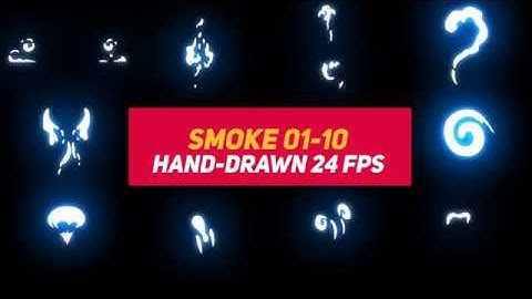 "Liquid Elements Smoke 01-10 by MotionFootages | After Effects Template | VideoHive #Videohive