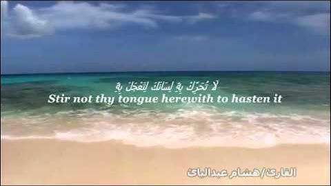 الشيخ هشام عبدالبارى سورة القيامه