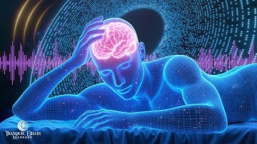 Brain Massage While You Sleep, 432Hz Melatonin Release, Stop Overthinking, Worry & Stress
