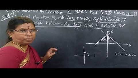 11-M [473] Eg-6.11 Two dimensional Analytical Geometry