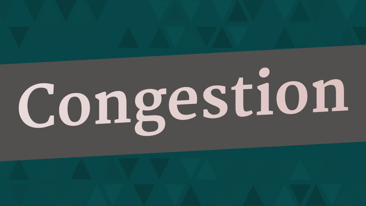 Traffic Congestion Pronunciation In English