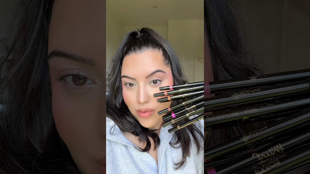 let’s swatch & try on the new ​⁠